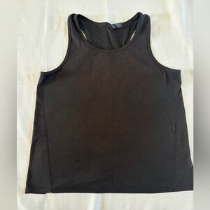 Black Sleeveless Women's tank athletic Top size XL